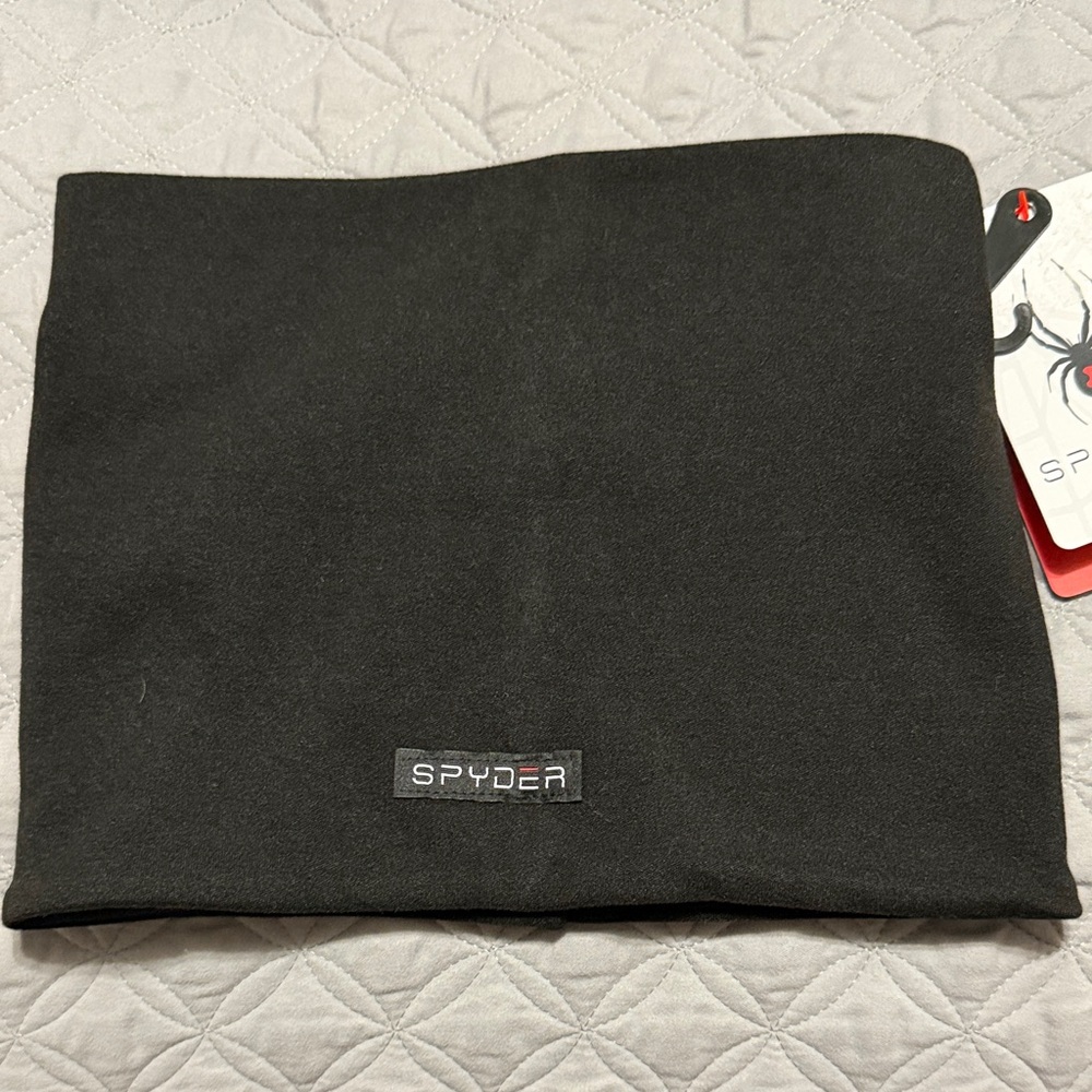 Spyder Black Fleece Neck Warmer